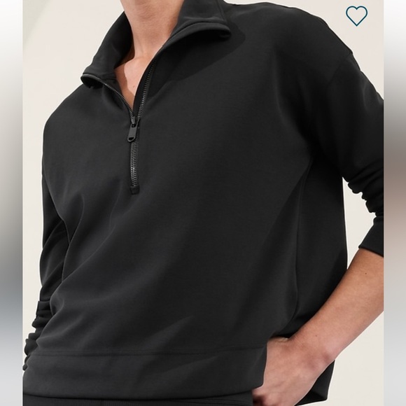 Athleta Seasoft Quarter Zip - Picture 3 of 7